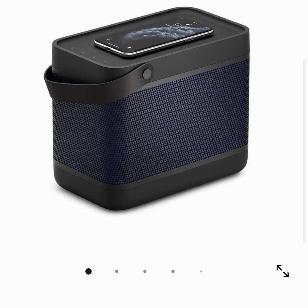 Bang & Olufsen Black Portable Speaker Premium Sound